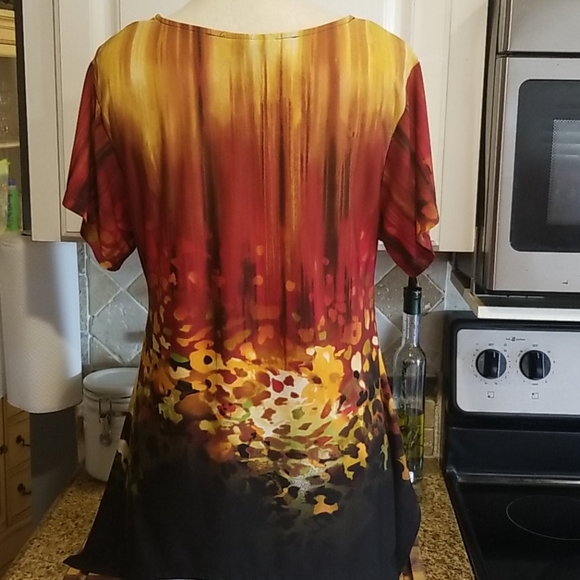 Java handkerchief hem Top - Picture 3 of 4